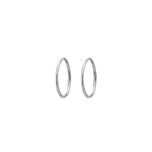 Super Thin Endless Hoops - Studio Blue