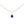 Load image into Gallery viewer, Tiny Lapis Lazuli Drop Necklace - Studio Blue
