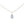 Load image into Gallery viewer, Tiny Rainbow Moonstone Drop Necklace - Studio Blue
