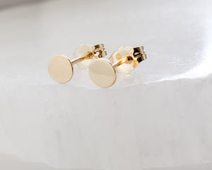 Tiny Dot Studs - Studio Blue