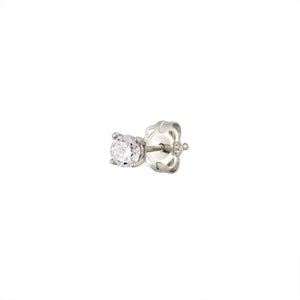 Classic CZ Diamond Studs - Studio Blue