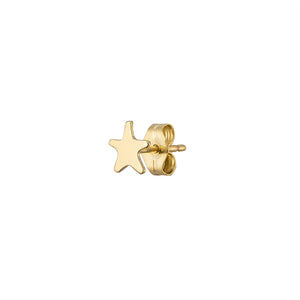 Little Star Studs in 14K Gold - Studio Blue