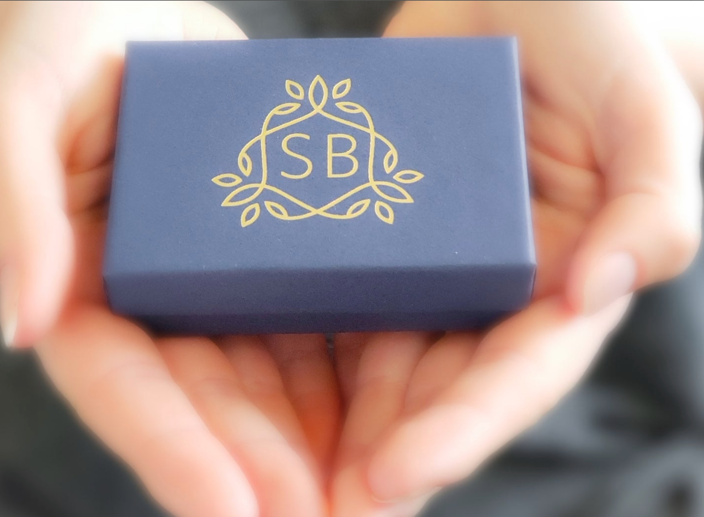 Lightning Bolt Studs - Studio Blue