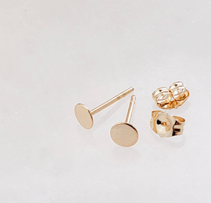 Tiny Dot Studs - Studio Blue