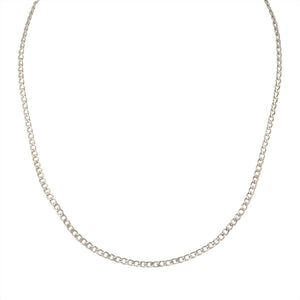 Curb Chain Necklace - Studio Blue