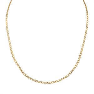 Curb Chain Necklace - Studio Blue