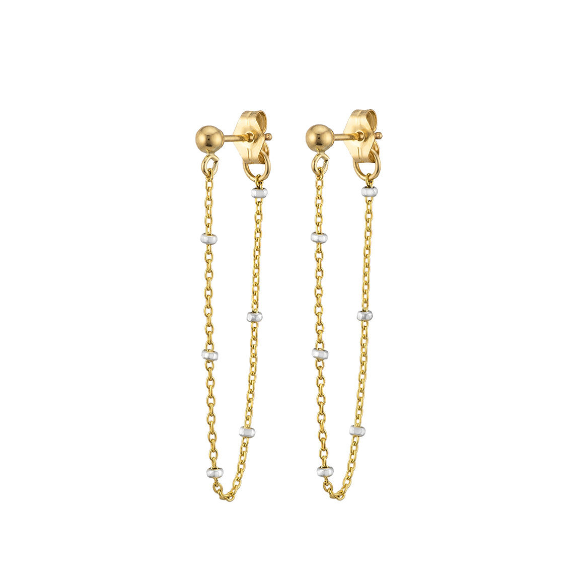 Gold Plated Long Earring – Kamakhyaa