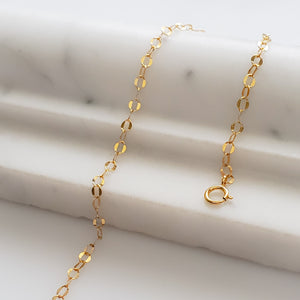 Delicate Gold Bracelet - Studio Blue