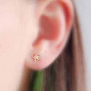 Little Star Studs - Studio Blue